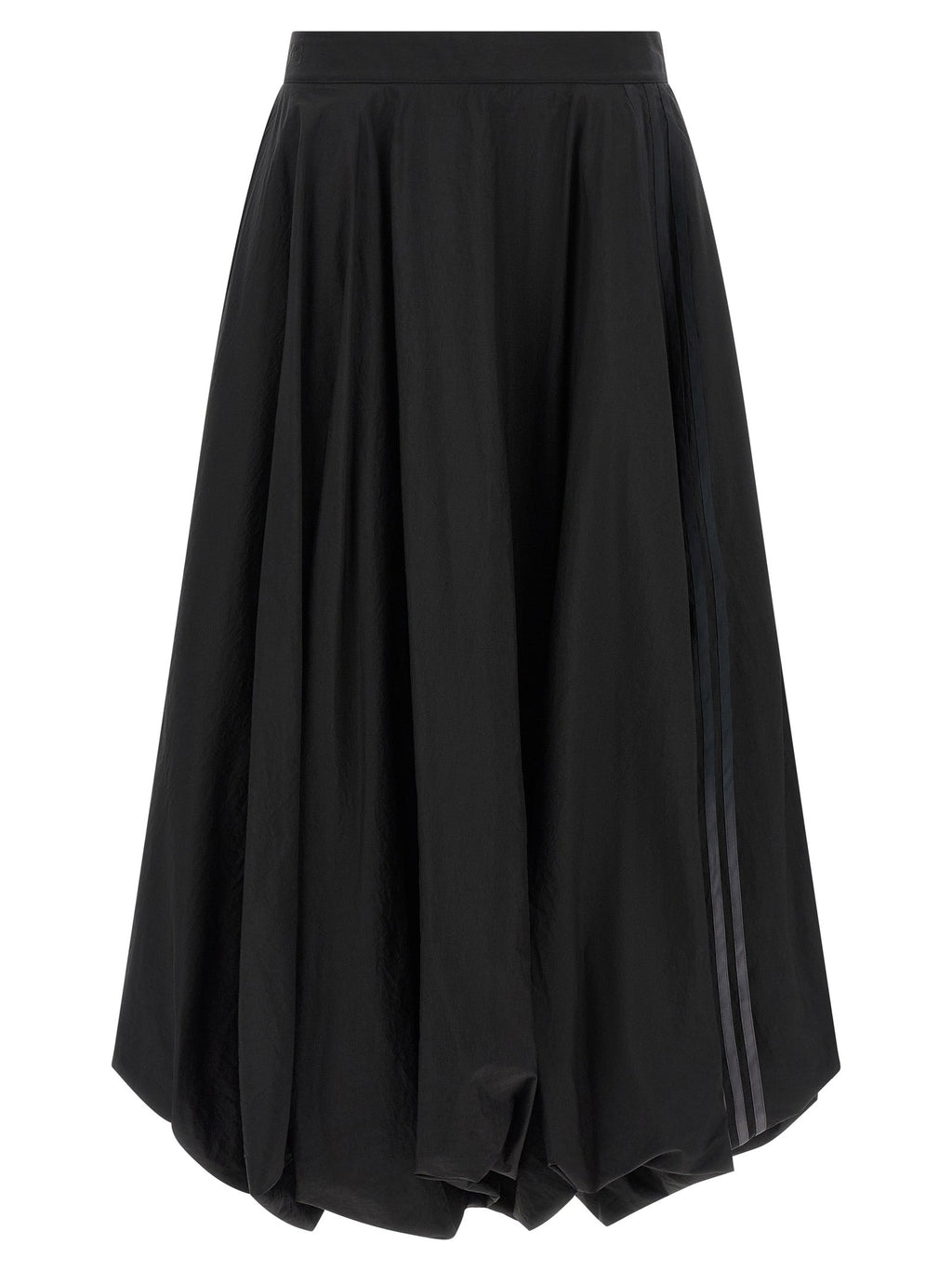 Y-3 Black Polyamide Mini Skirt