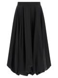 Y-3 Black Polyamide Mini Skirt