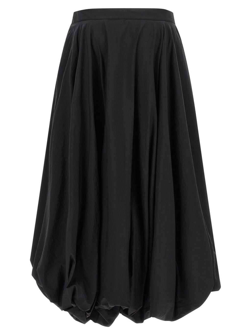 Y-3 Black Polyamide Mini Skirt
