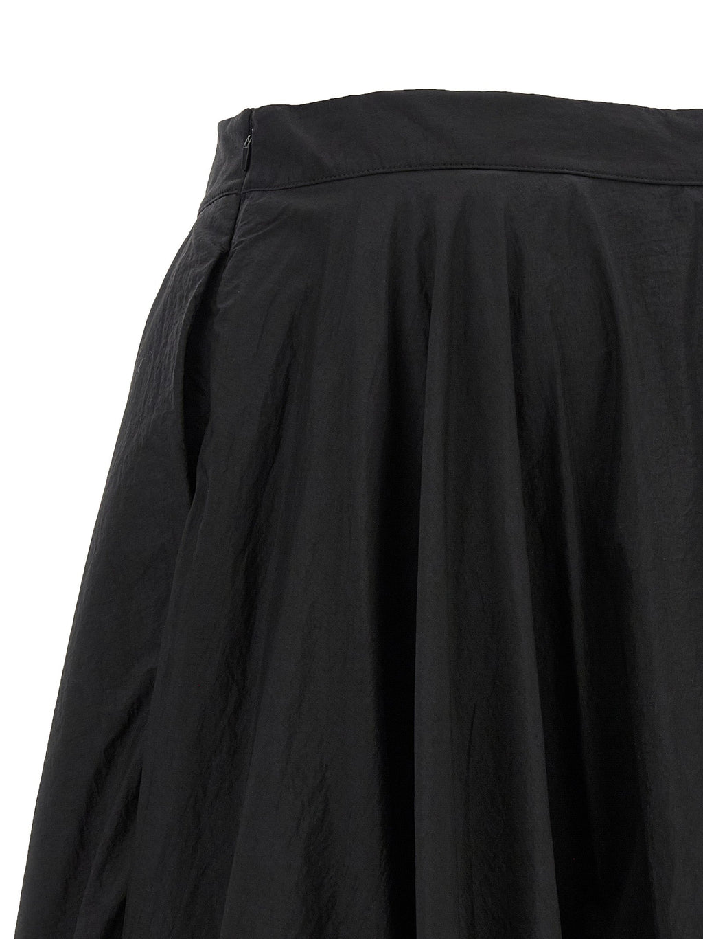 Y-3 Black Polyamide Mini Skirt