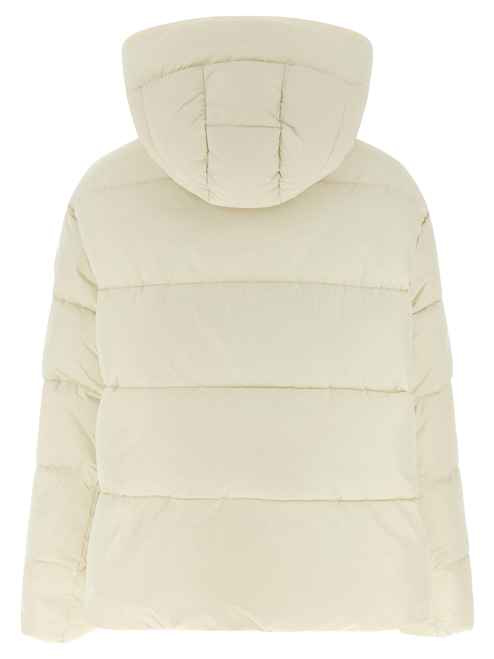 PINKO Beige Polyamide Full-Length Jacket PINKO