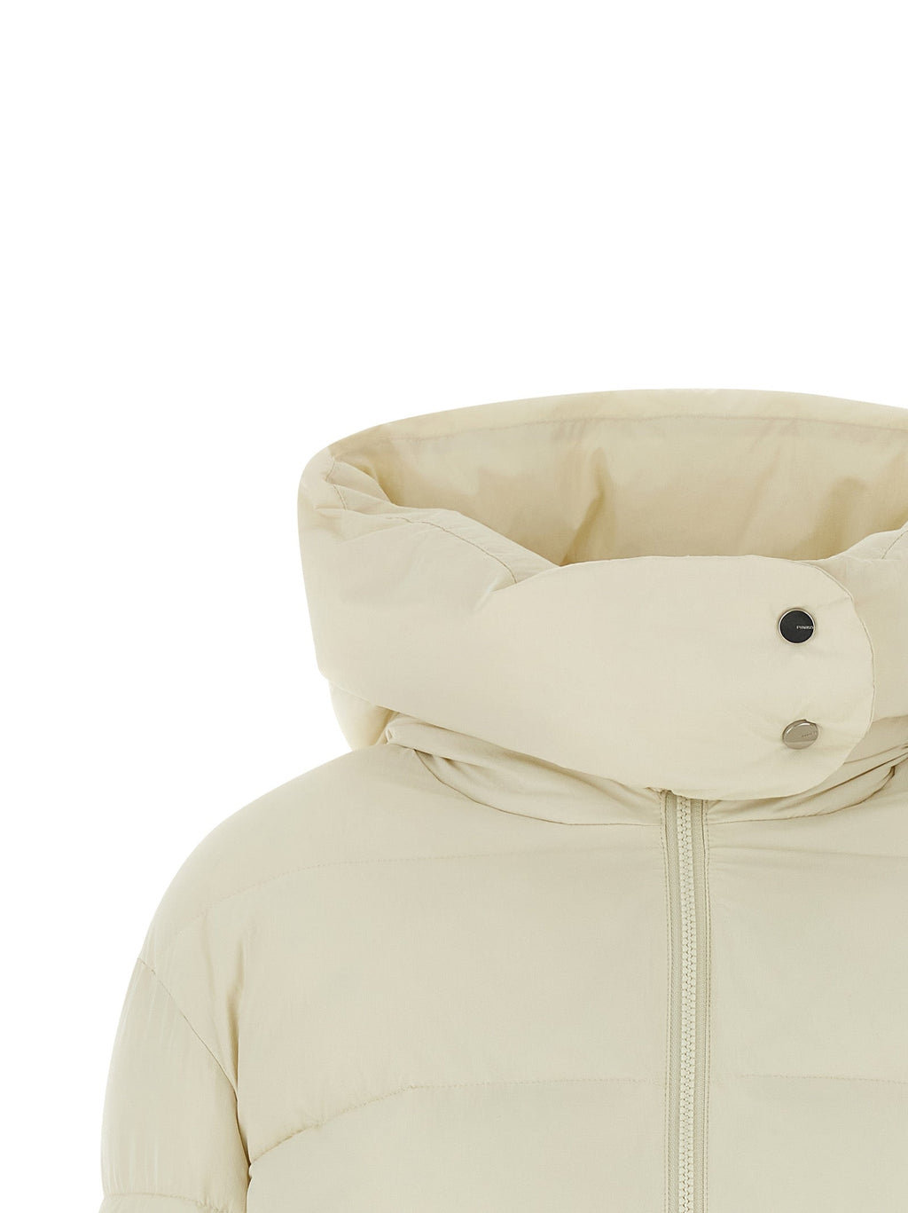 PINKO Beige Polyamide Full-Length Jacket PINKO