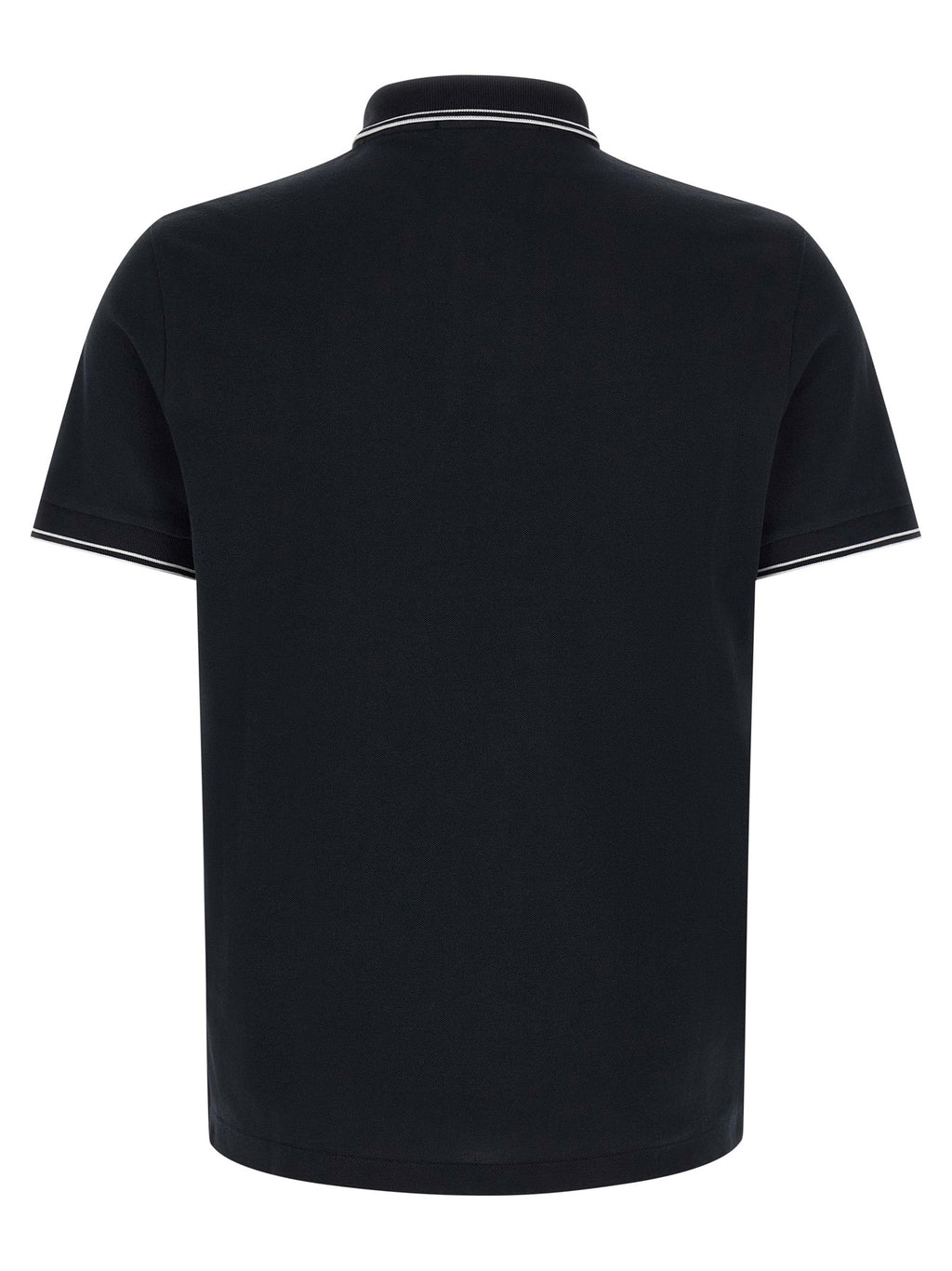 Stone Island Blue Cotton Polo Shirt Stone Island