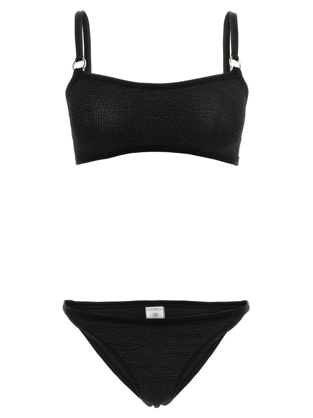 Hunza G Black Polyamide Bikini Hunza G