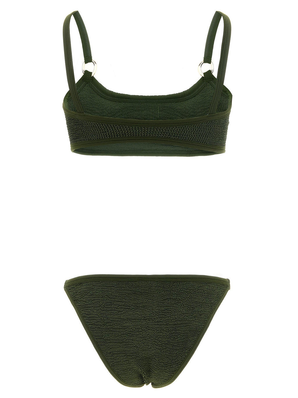 Hunza G Bicolor Polyamide Bikini Hunza G