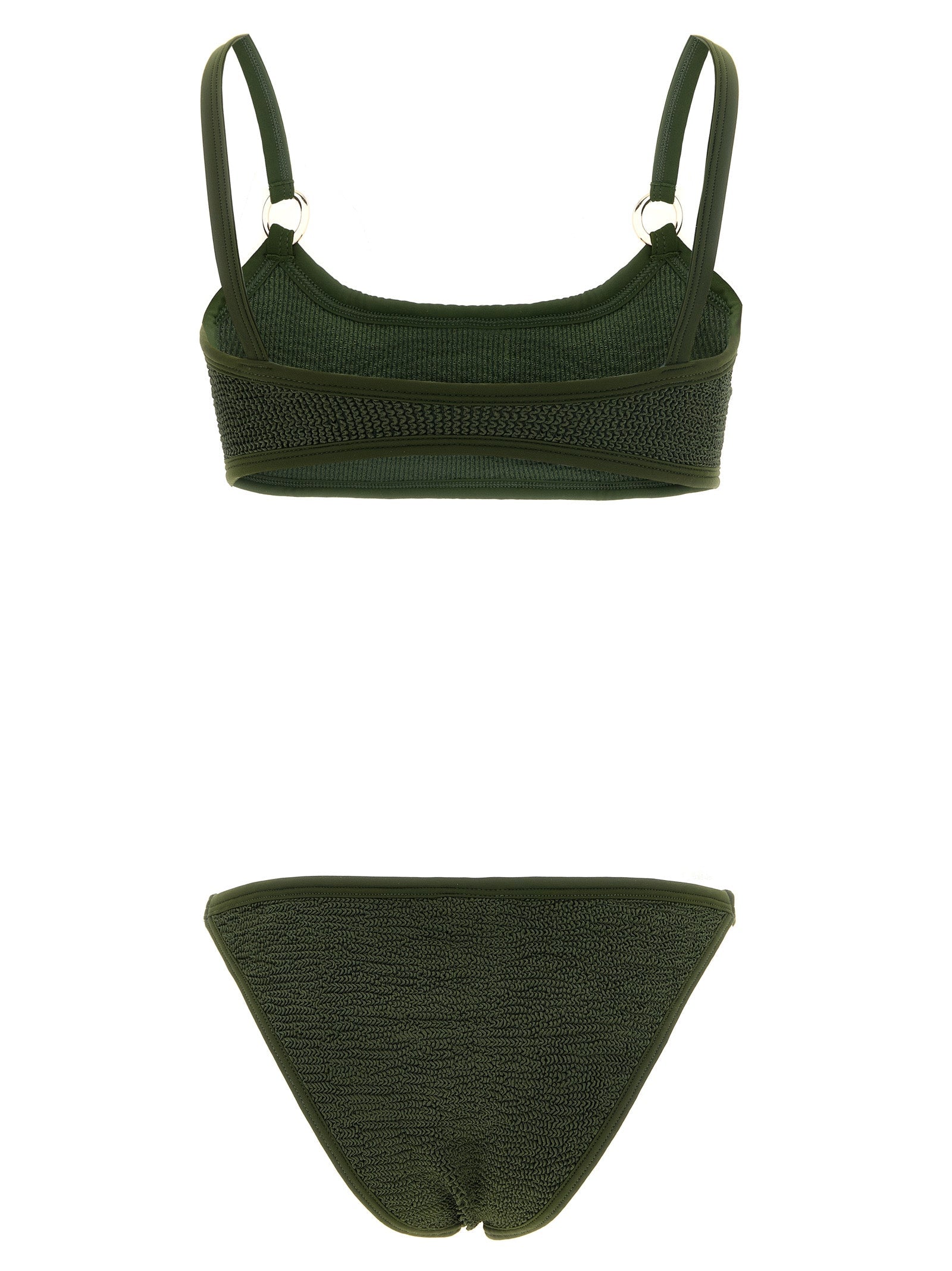 Hunza G Bicolor Polyamide Bikini Hunza G