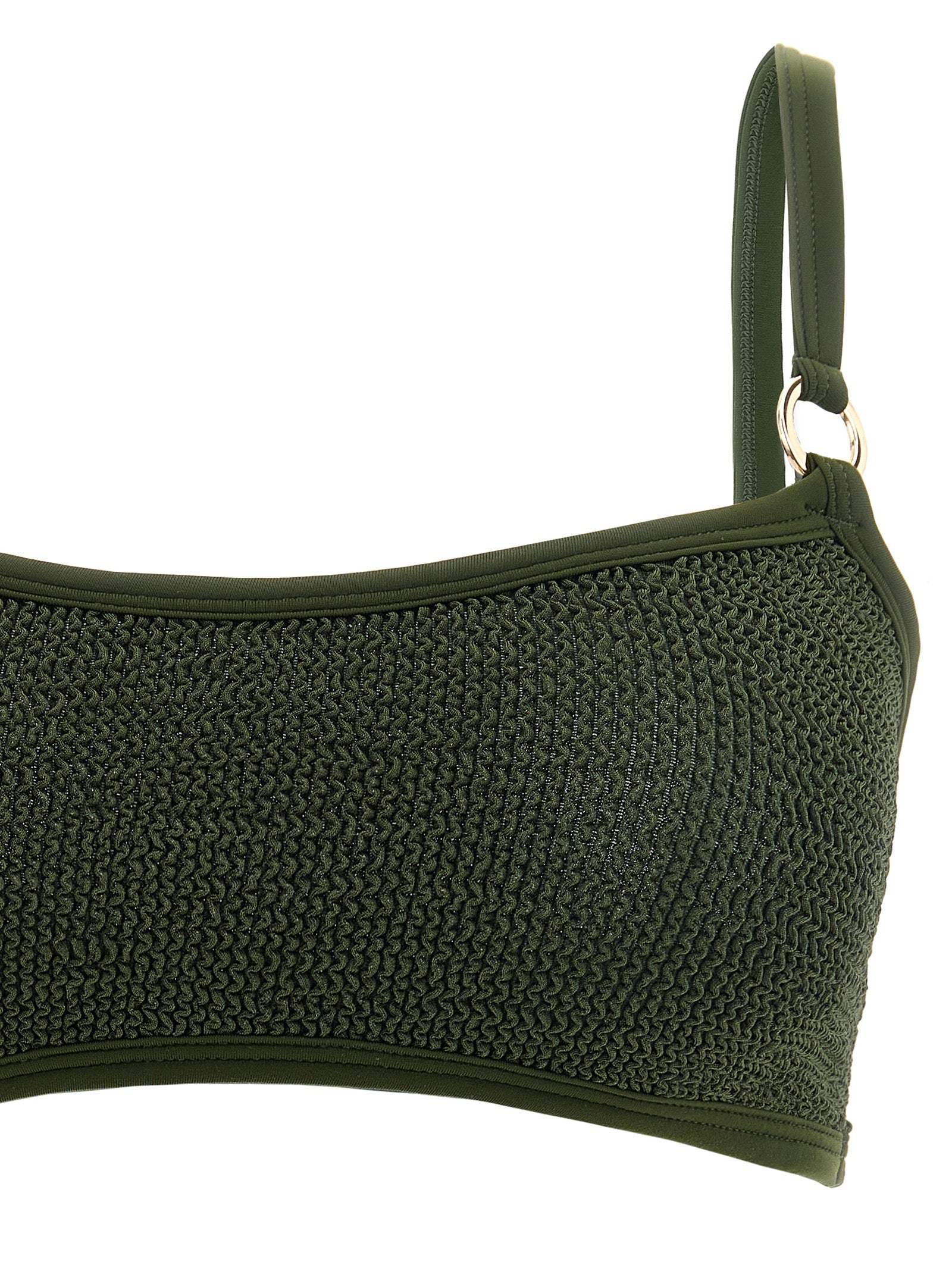Hunza G Bicolor Polyamide Bikini Hunza G