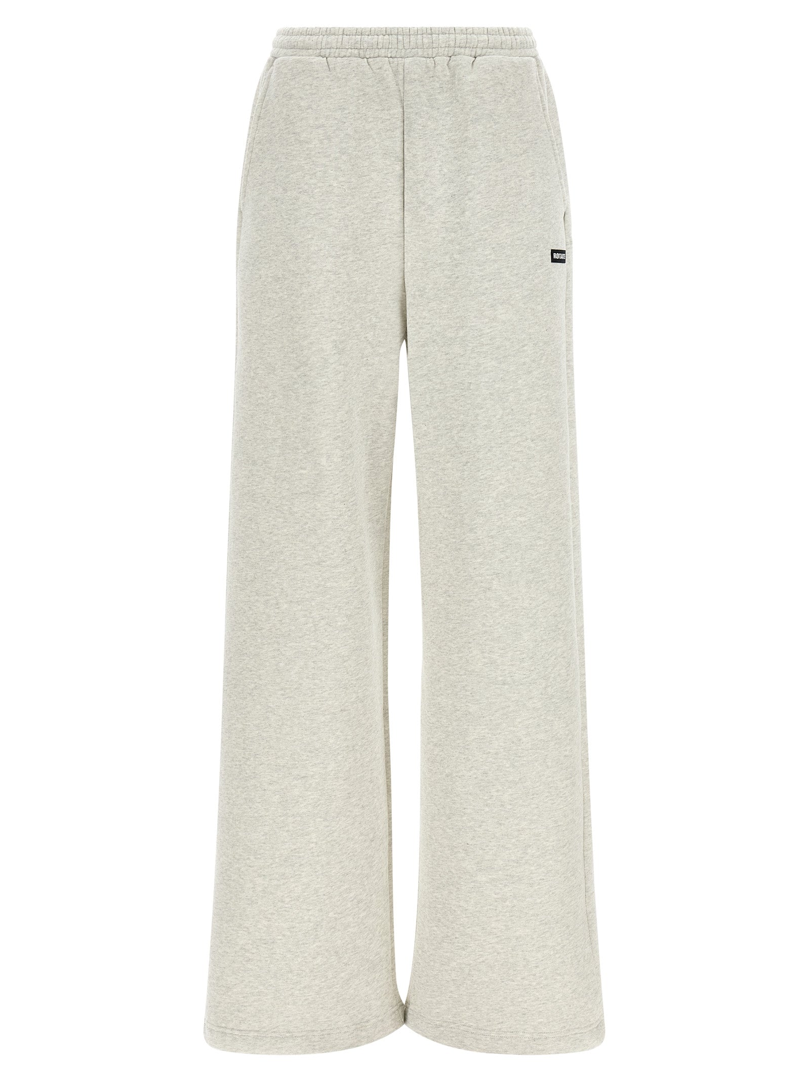 ROTATE BIRGER CHRISTENSEN White Organic Cotton Casual Pants ROTATE BIRGER CHRISTENSEN
