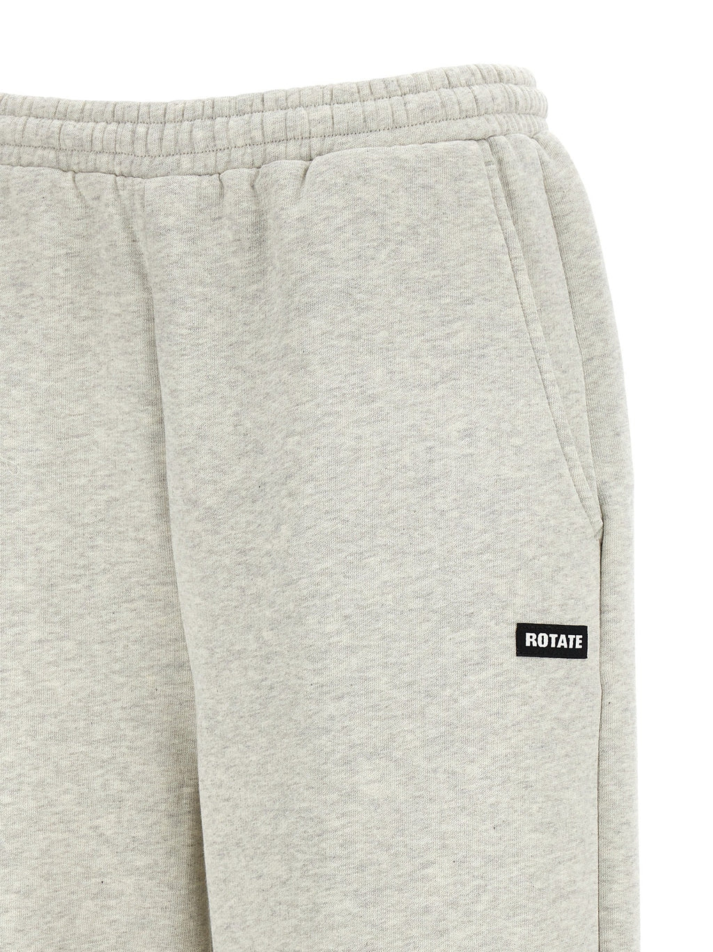 ROTATE BIRGER CHRISTENSEN White Organic Cotton Casual Pants ROTATE BIRGER CHRISTENSEN