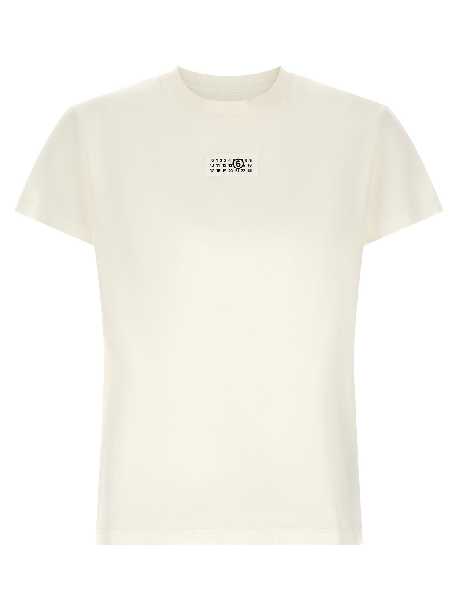 MM6 Maison Margiela White Cotton T-Shirt