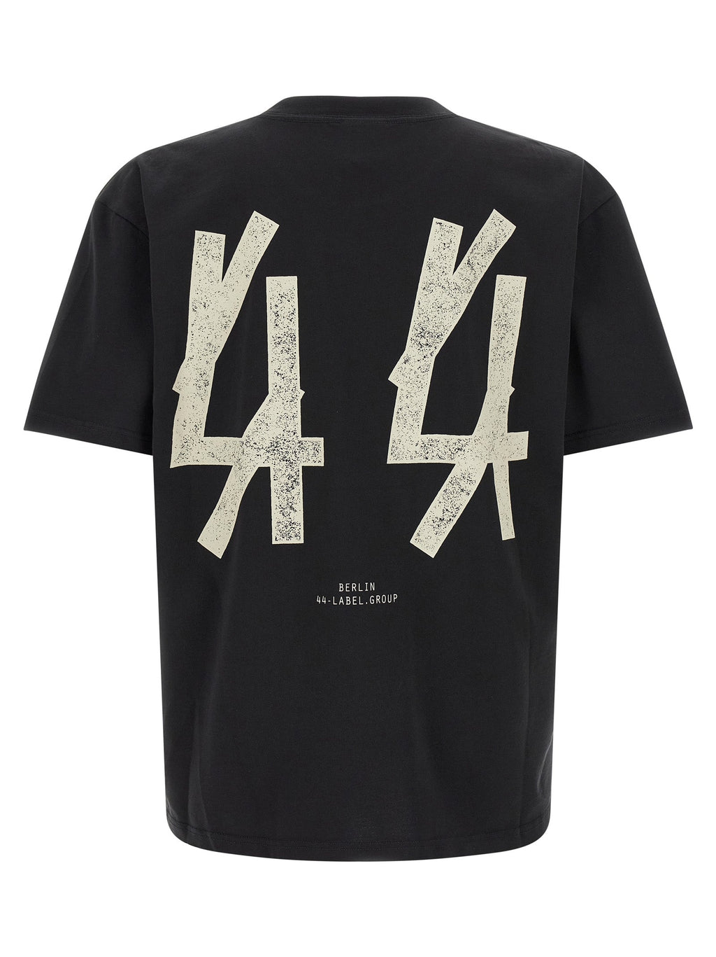 44 Label Group Black Cotton T-Shirt 44 Label Group