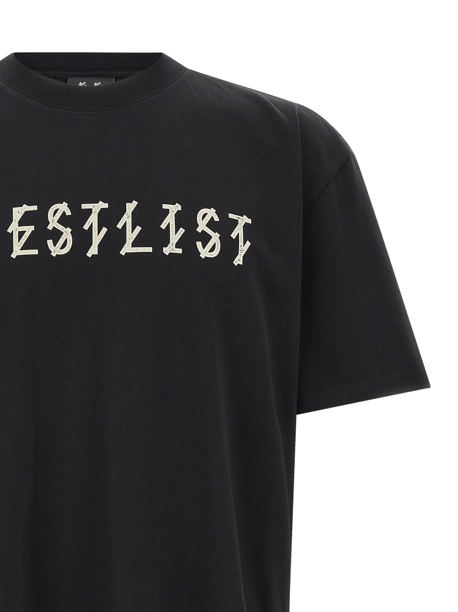 44 Label Group Black Cotton T-Shirt 44 Label Group