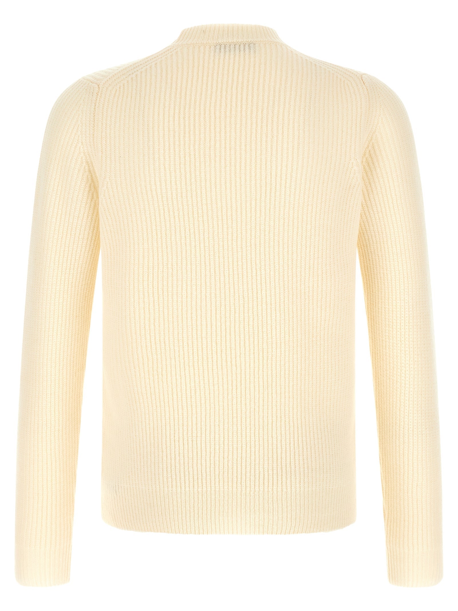 ZANONE White Virgin Wool Cardigan ZANONE