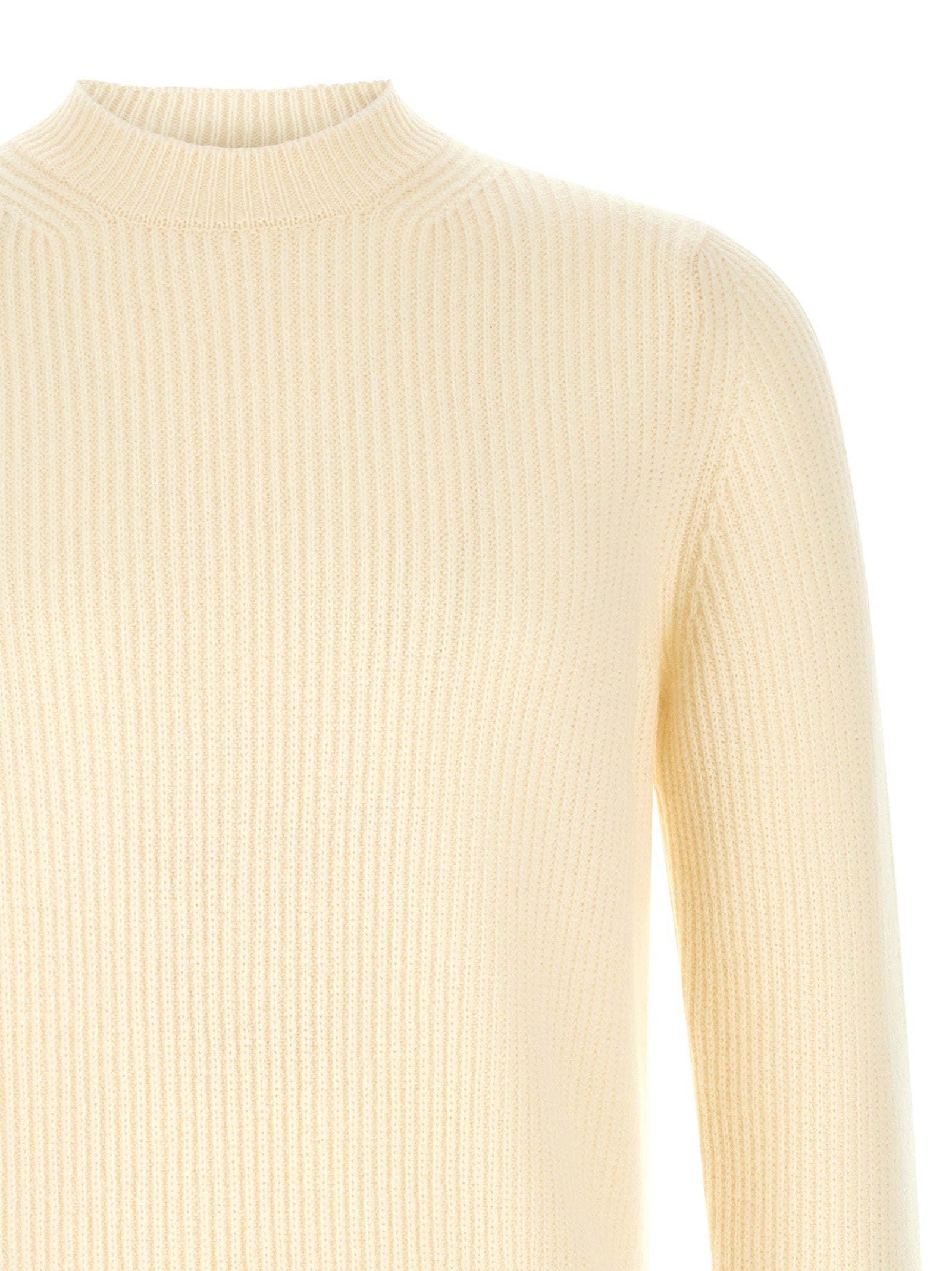 ZANONE White Virgin Wool Cardigan ZANONE