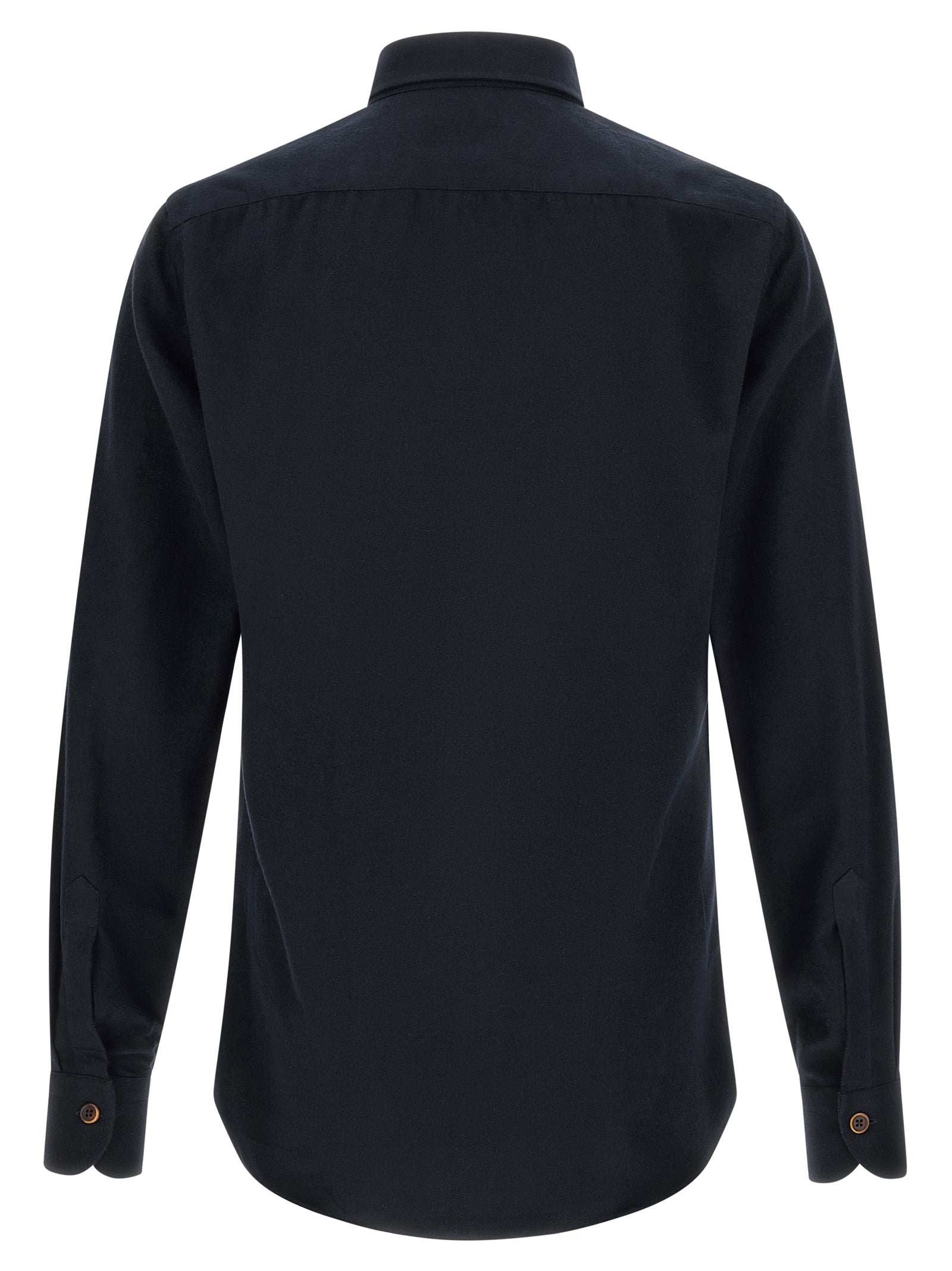 BORRIELLO Blue Cotton Blouse BORRIELLO