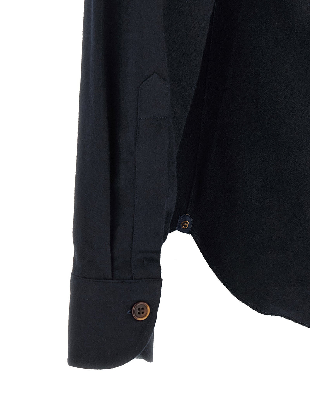 BORRIELLO Blue Cotton Blouse BORRIELLO