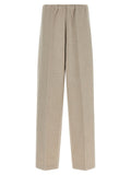 Fabiana Filippi Beige Polyester Casual Pants Fabiana Filippi