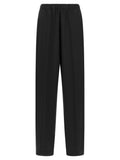Fabiana Filippi Black Virgin Wool Casual Pants Fabiana Filippi