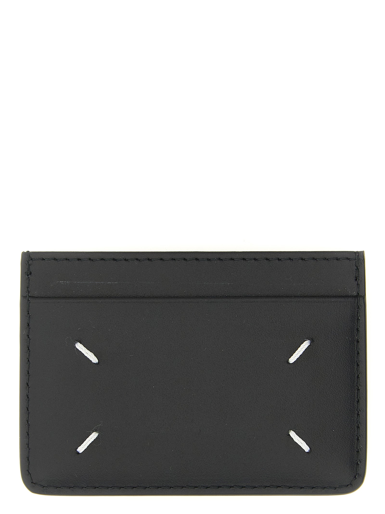 Maison Margiela Black Calfskin Cardholder Maison Margiela