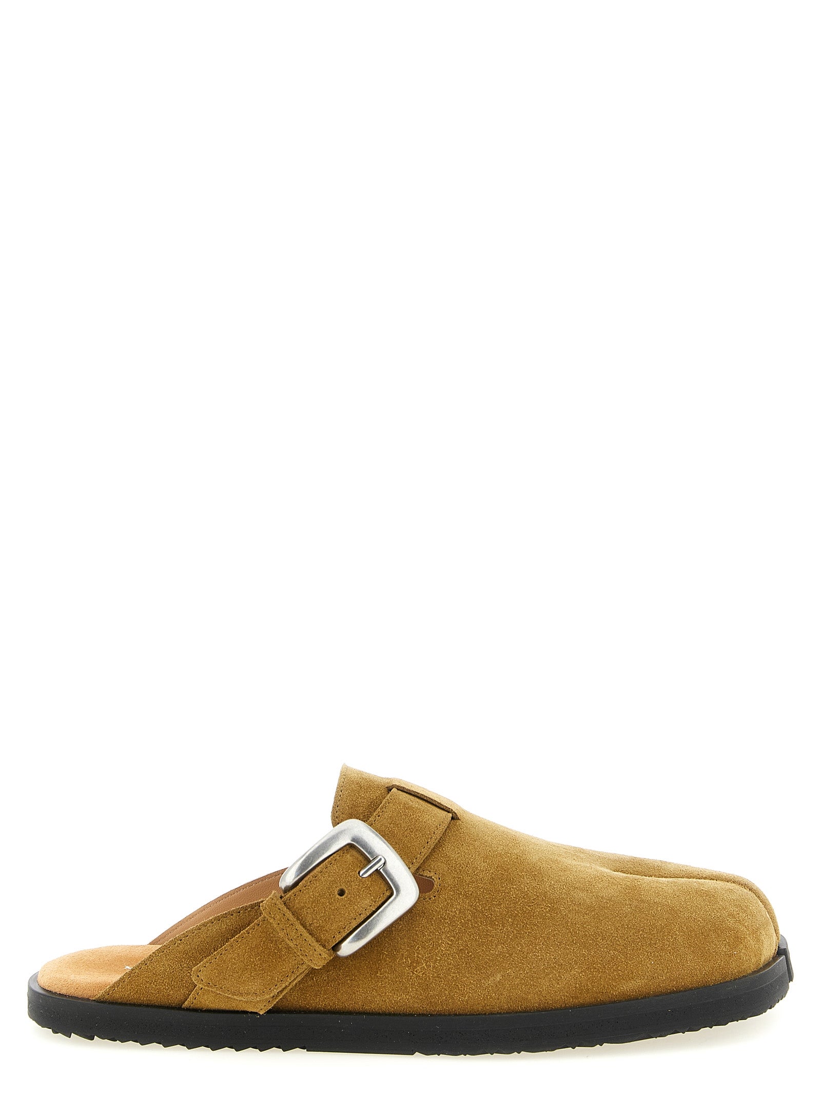 Maison Margiela Brown Calfskin Mules Maison Margiela