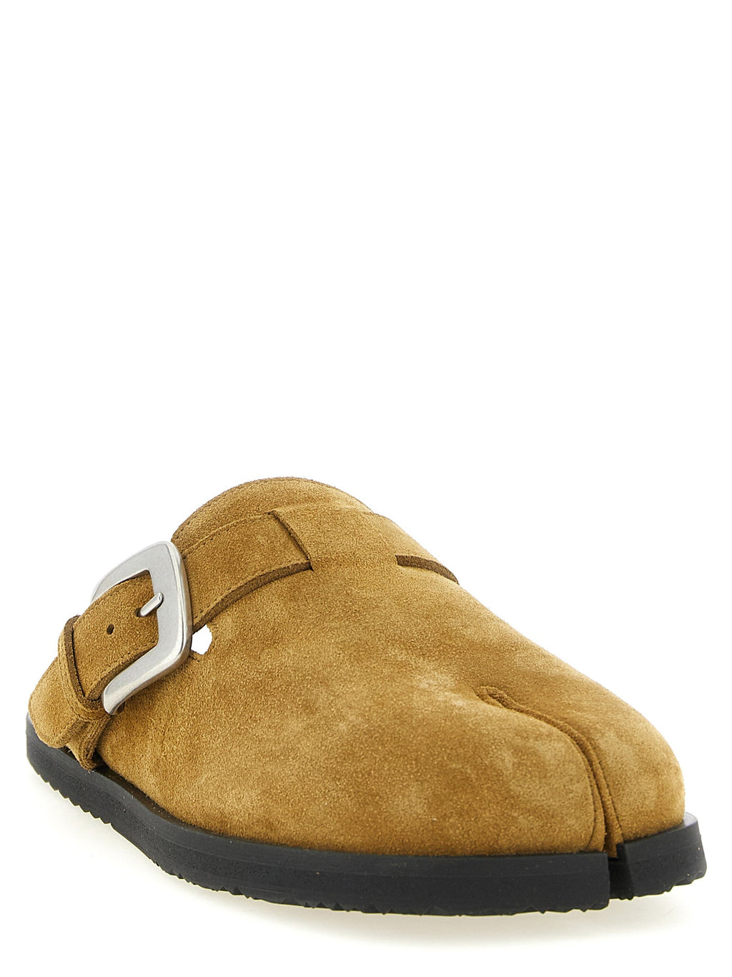 Maison Margiela Brown Calfskin Mules Maison Margiela