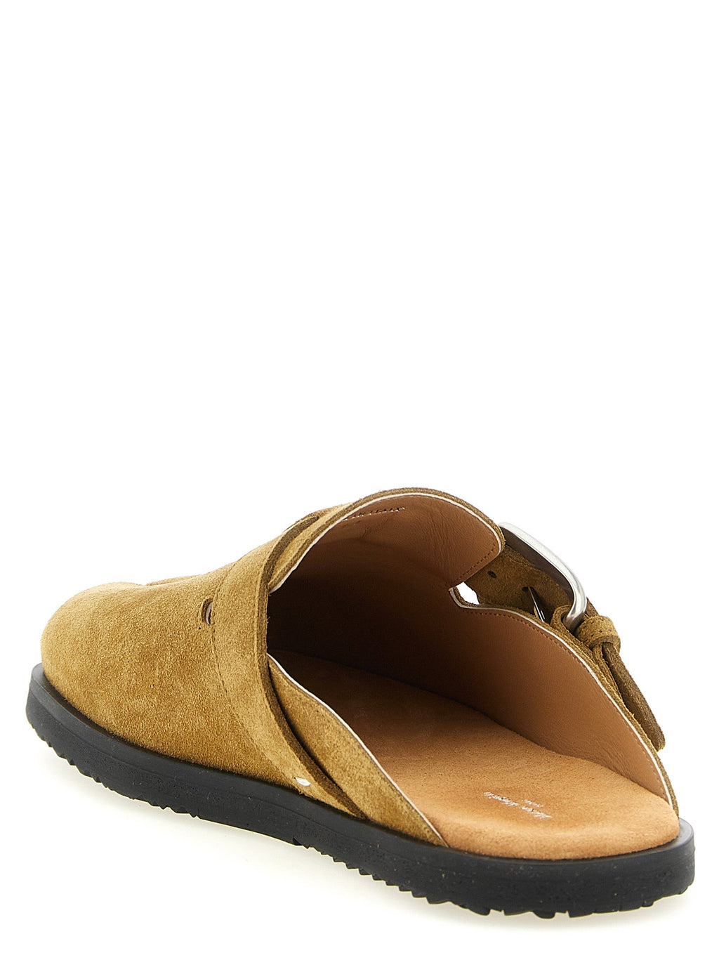 Maison Margiela Brown Calfskin Mules Maison Margiela