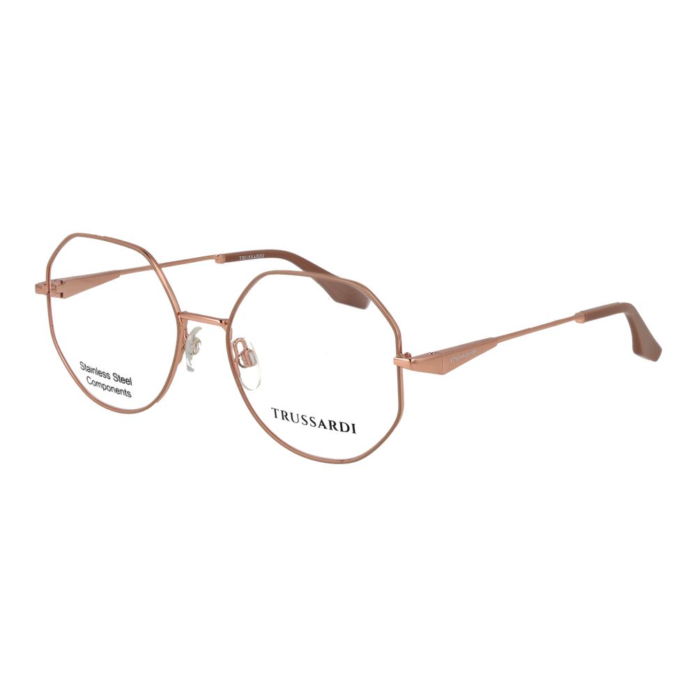 Trussardi Pink Stainless Steel Glasses (Frames)