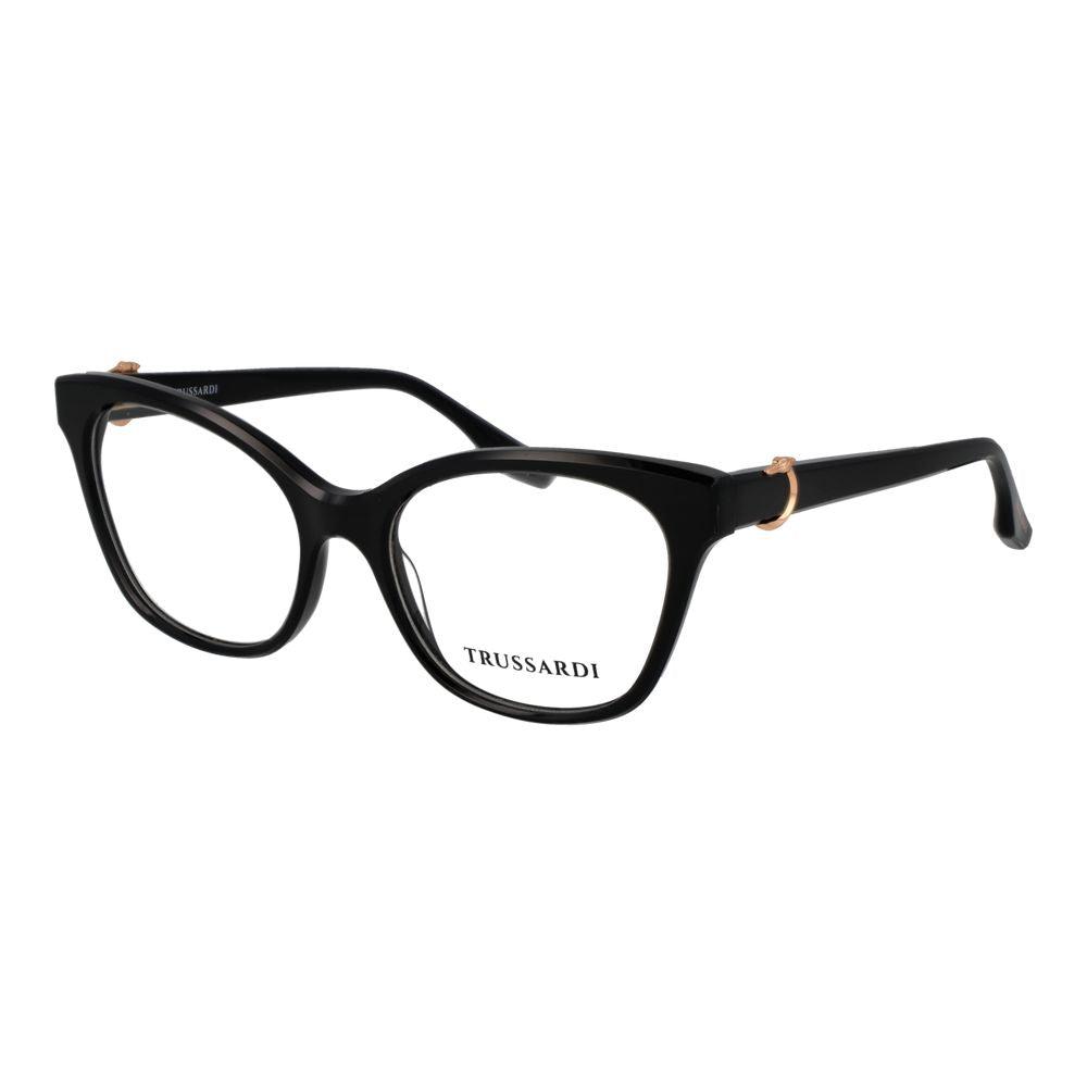 Trussardi Black Acetate Glasses (Frames)
