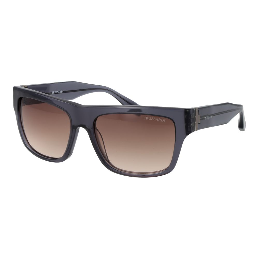 Trussardi Gray Acetate Sunglasses