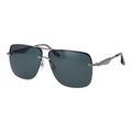 Trussardi Silver Metal Sunglasses