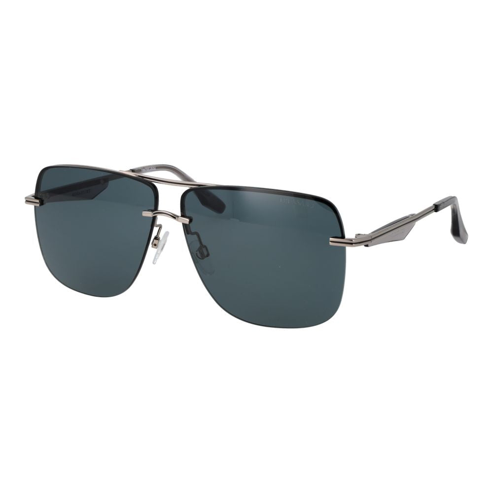 Trussardi Silver Metal Sunglasses