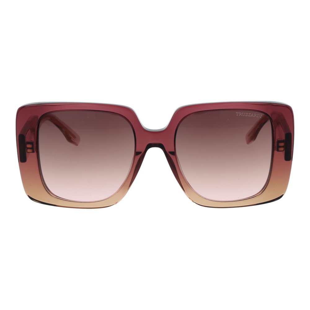 Trussardi Pink Acetate Sunglasses