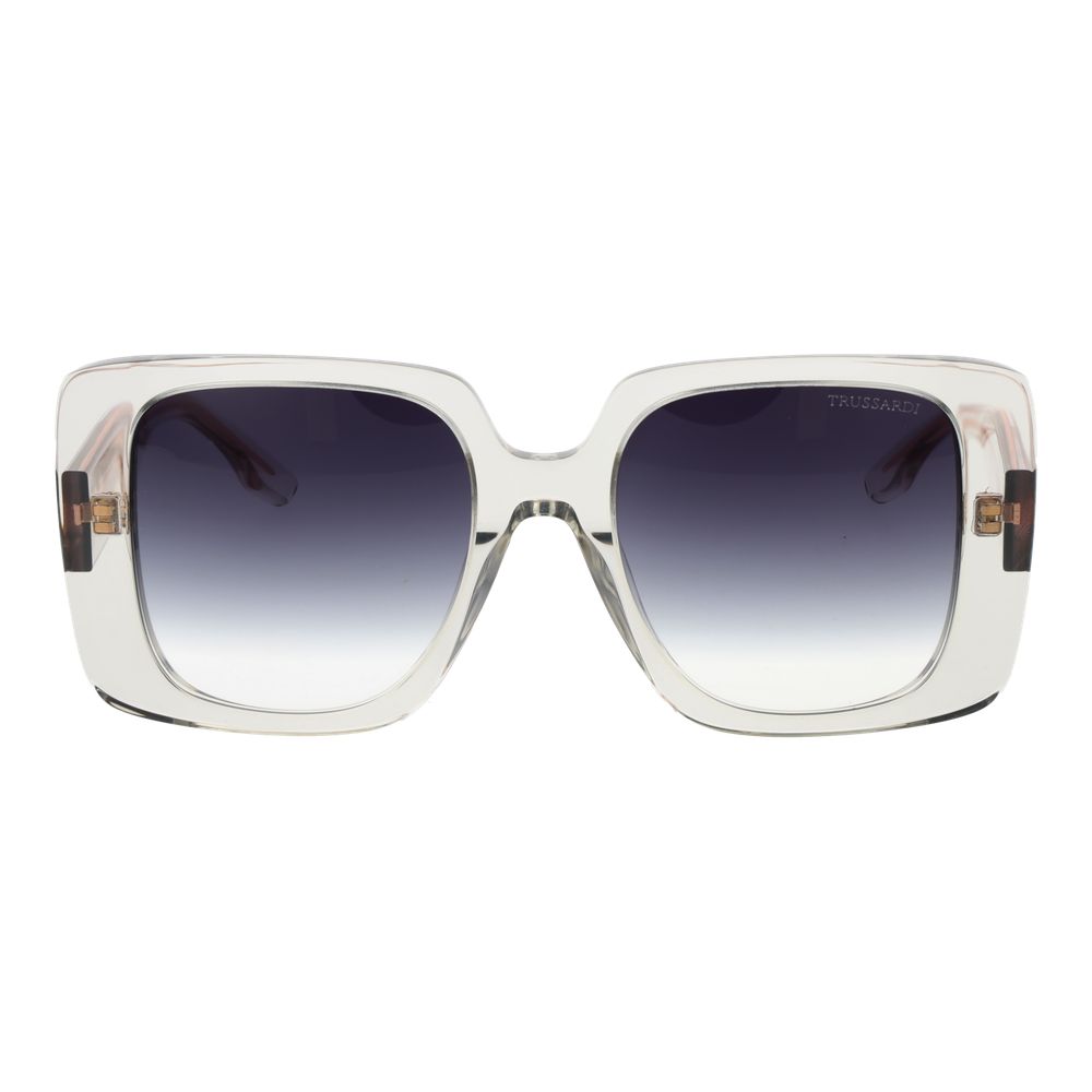 Trussardi Gray Acetate Sunglasses