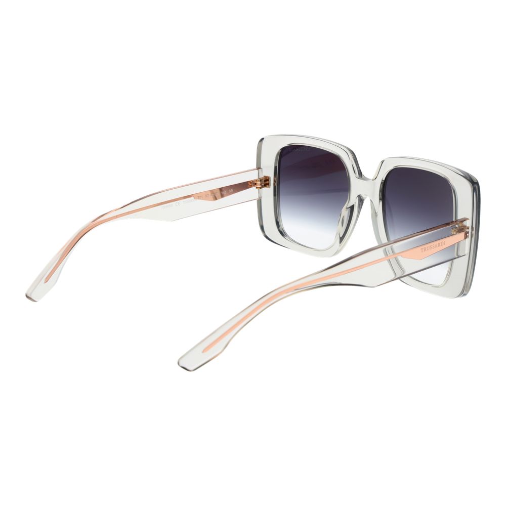 Trussardi Gray Acetate Sunglasses