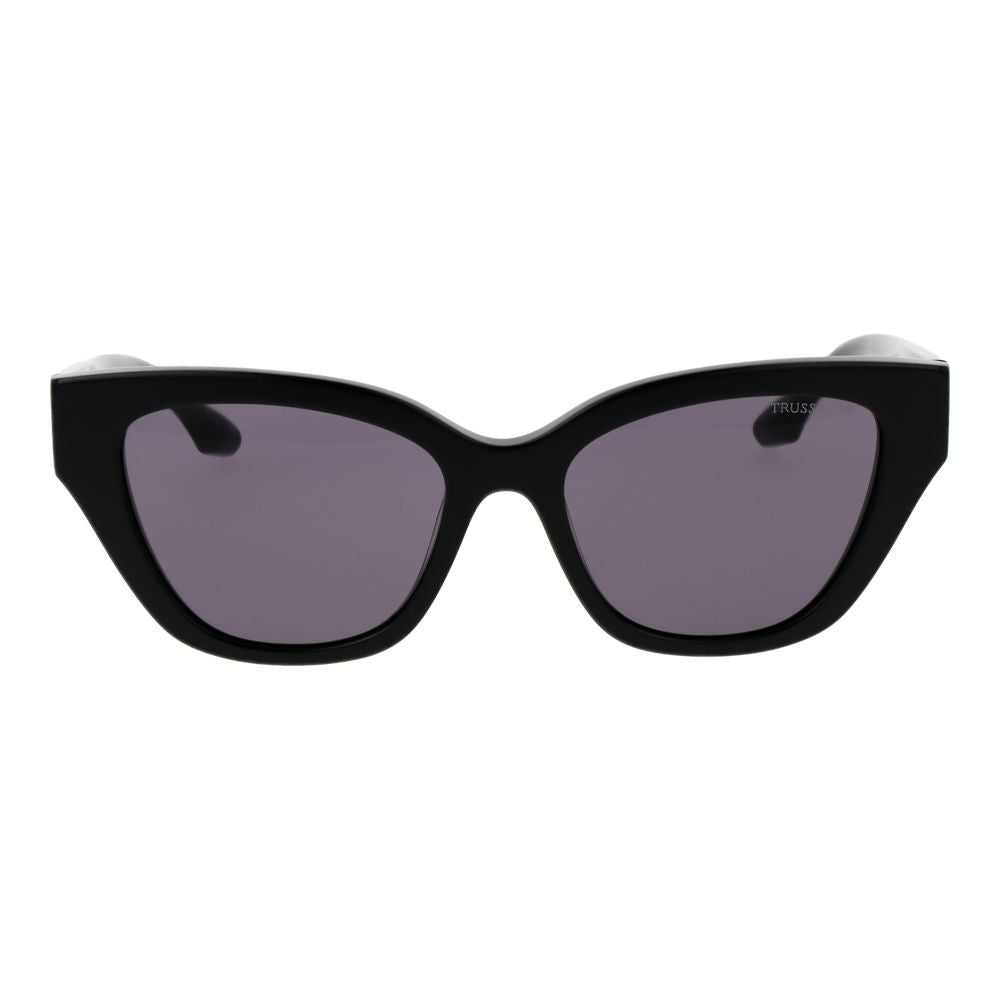 Trussardi Black Acetate Sunglasses