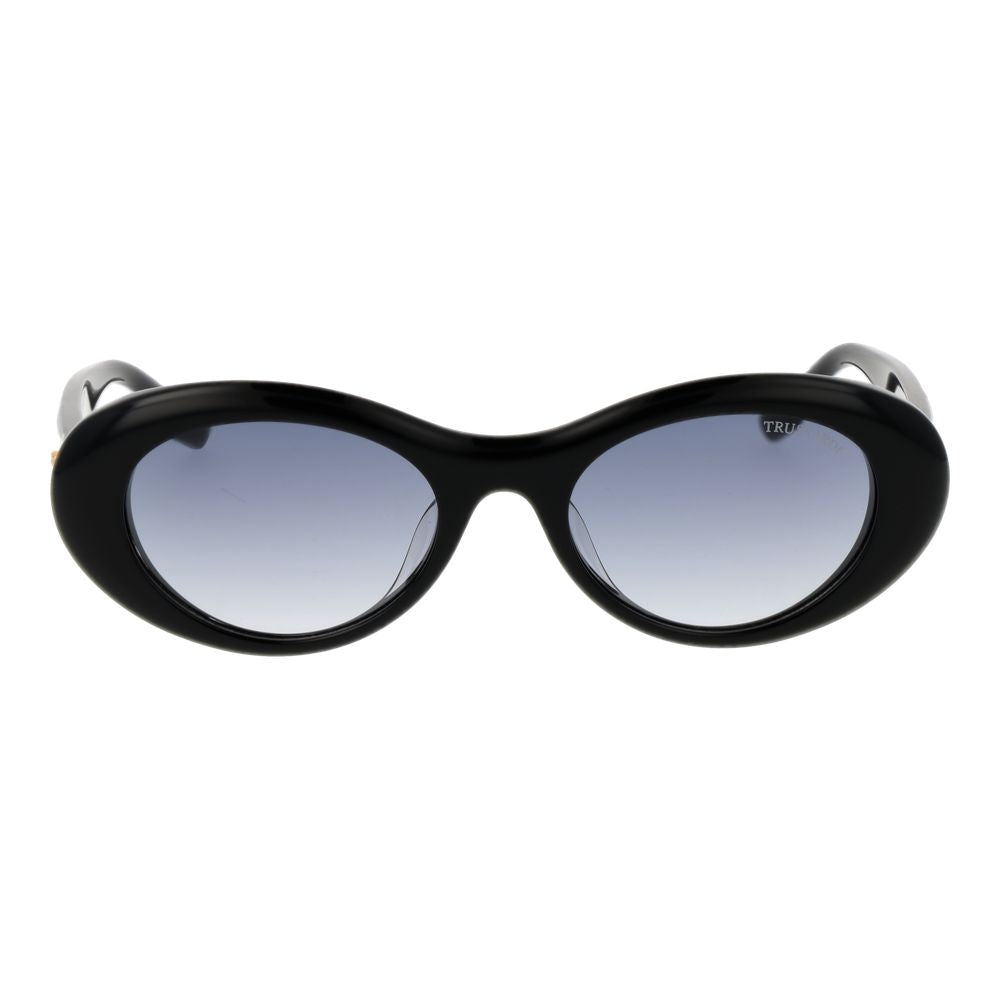 Trussardi Black Acetate Sunglasses