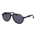 Trussardi Brown Acetate & Stainless Steel Sunglasses