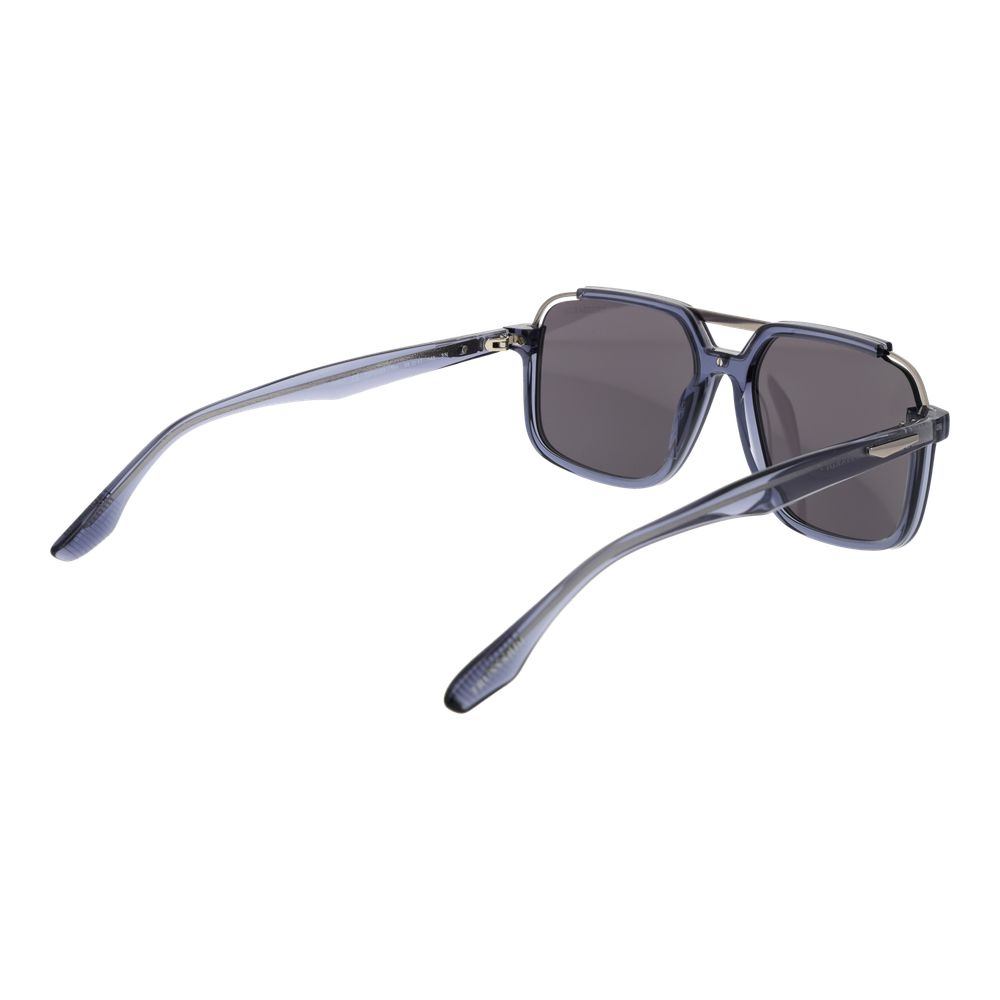 Trussardi Blue Acetate & Stainless Steel Sunglasses