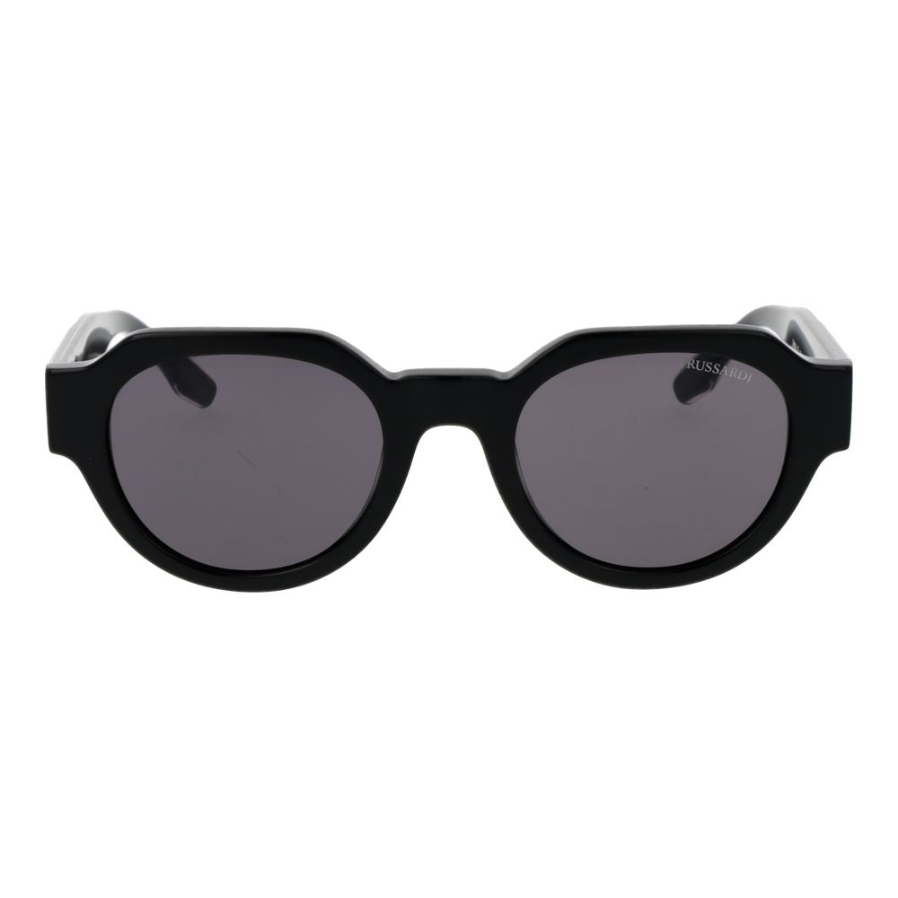 Trussardi Black Acetate Sunglasses