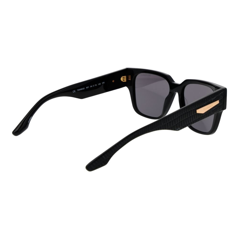 Trussardi Black Acetate Sunglasses