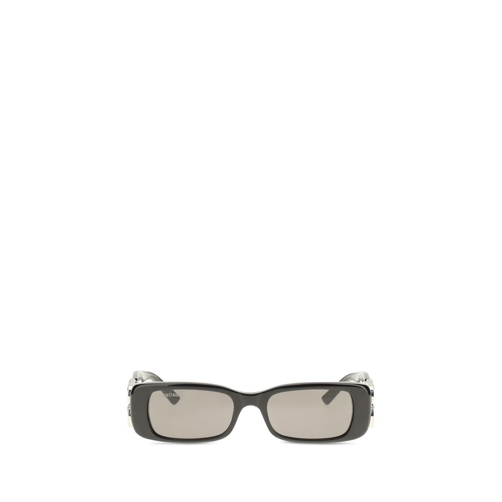 Balenciaga Black Acetate Sunglasses