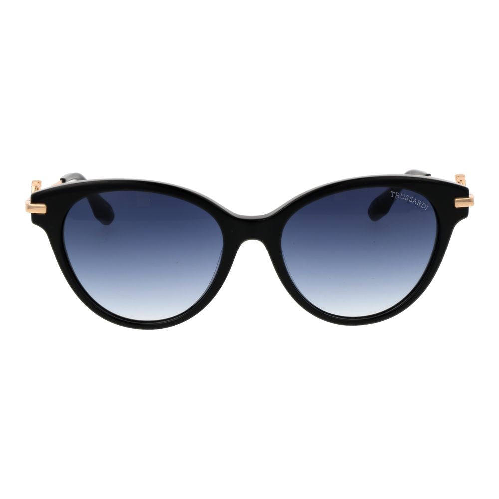 Trussardi Black Acetate Sunglasses