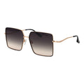 Trussardi Black Stainless Steel Sunglasses