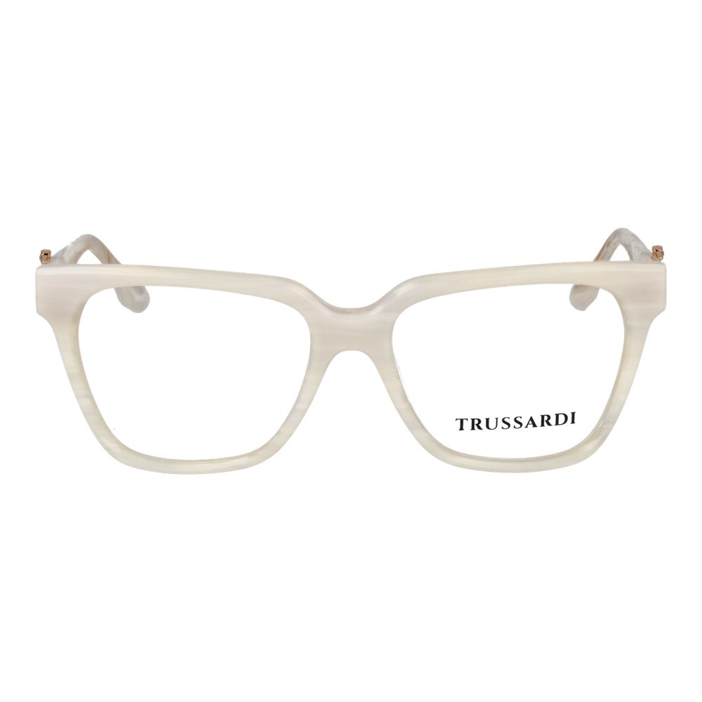 Trussardi White Acetate Glasses (Frames)