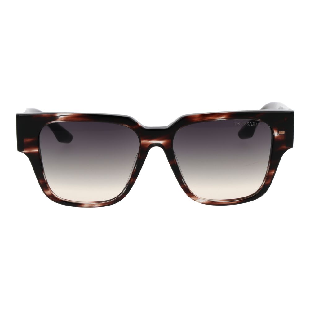 Trussardi Brown Acetate Sunglasses
