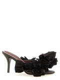 Magda Butrym Brown Viscose Stiletto Heel Sandals