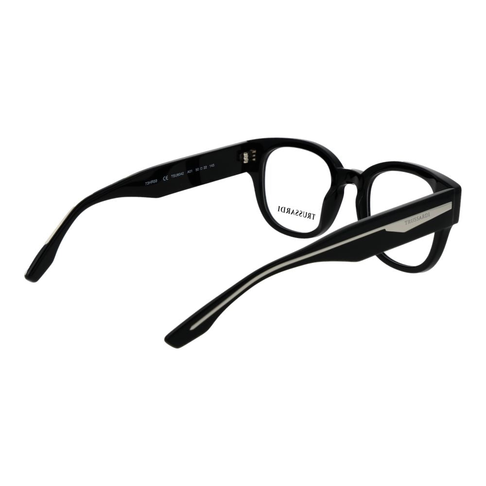 Trussardi Black Acetate Glasses (Frames)