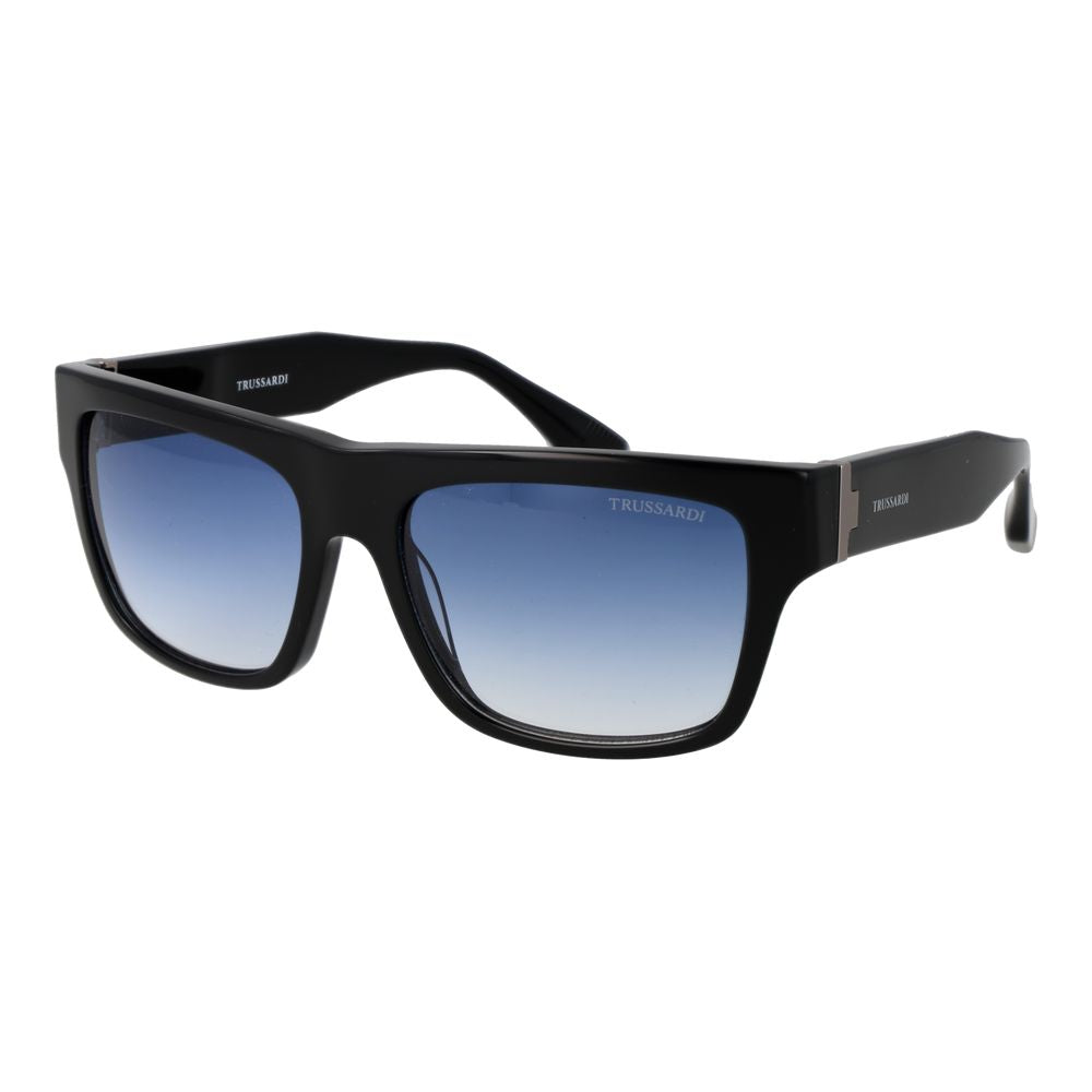Trussardi Black Acetate Sunglasses