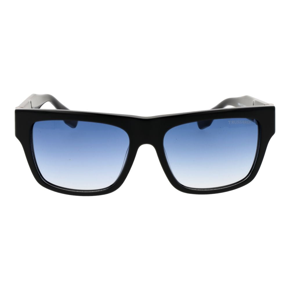 Trussardi Black Acetate Sunglasses