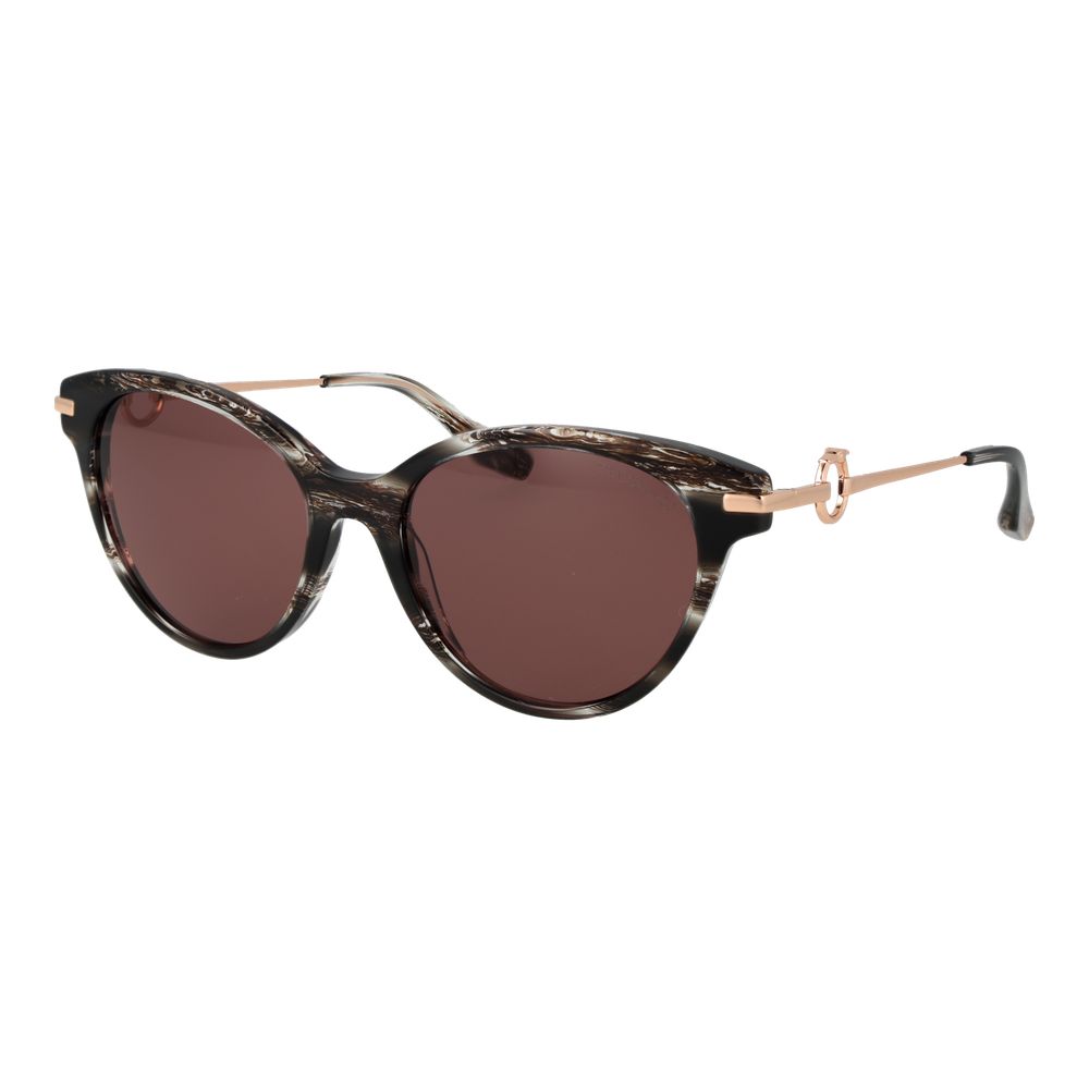 Trussardi Brown Acetate Sunglasses